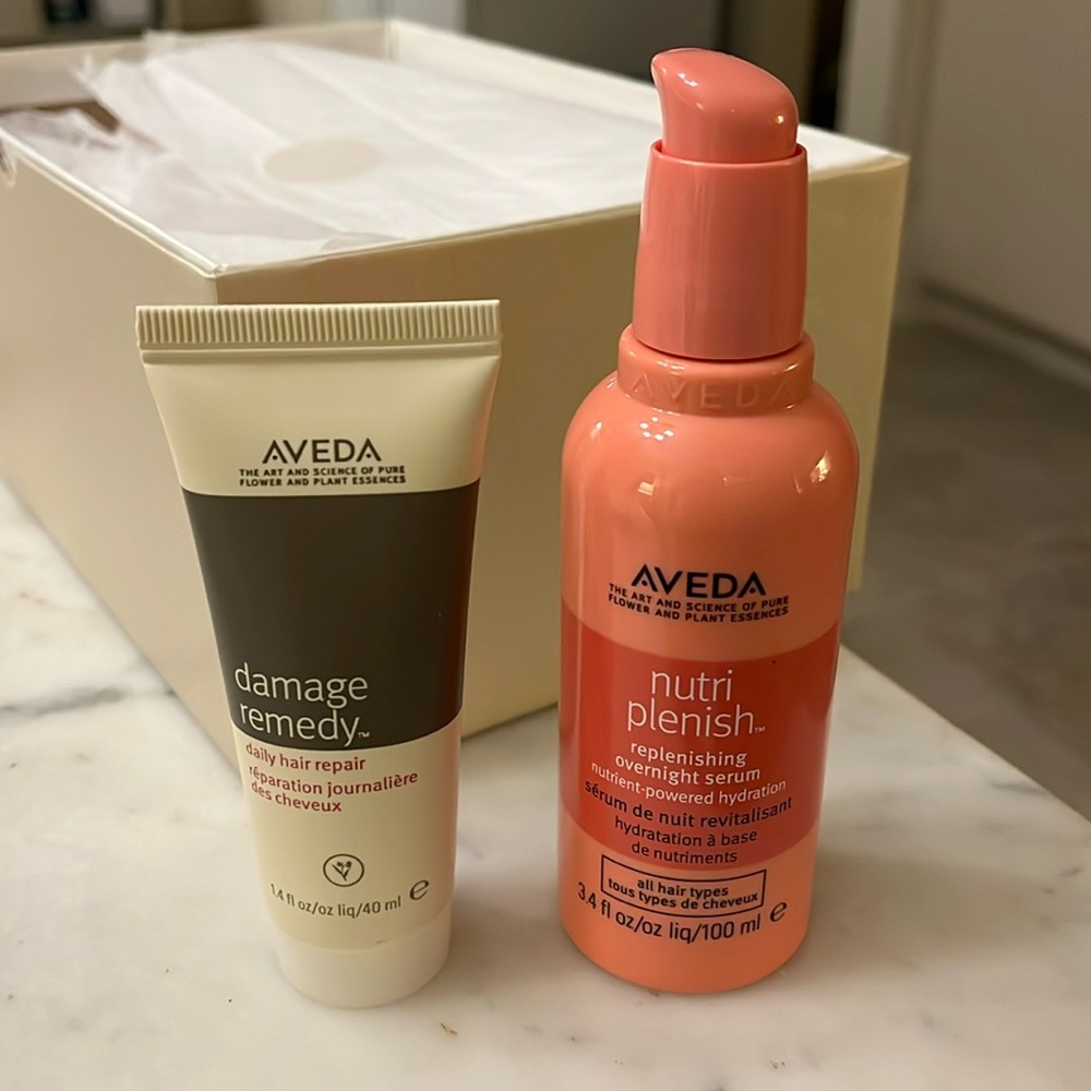 Aveda nutriplenish, Aveda damage remedy